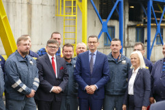 Prezes Rady Ministrów z wizytą w Koksowni Radlin /fot. A. Kucharzewska/