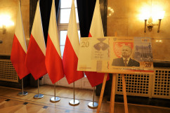 Zbliżenie na awers banknotu: 
