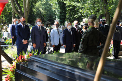 Uroczystości z okazji 81. rocznicy śmierci Wojciecha Korfantego /fot. A. Księżnik/
