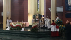 Zdjęcia z uroczystości upamiętniających masakrę górników w Mysłowicach /fot. Alina Kucharzewska/