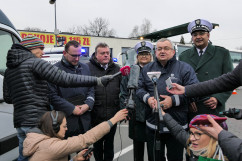 Briefing prasowy poświęcony akcji 