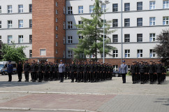 Galeria zdjęć z uroczystości ślubowania nowo przyjętych policjantów w Katowicach /fot. A. Karendał/