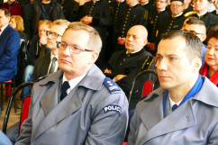 Zdjęcia z uroczystości odsłonięcia tablicy upamiętniającej tragiczną śmierć górników w KWK Zofiówka /fot. A. Kucharzewska/