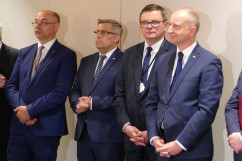 Otwarcie Panteonu Górnośląskiego - uczestnicy wydarzenia /fot. A. Księżnik/