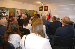 Podpisanie umowy na rozbudowę i doposażenie szpitala MSWiA w Katowicach /fot. A. Kucharzewska/
