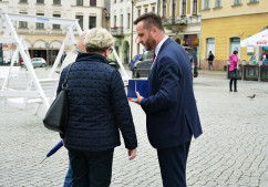 Fotogaleria z ostatniego dnia akcji informacyjnej dot. 