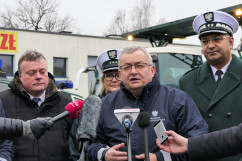 Briefing prasowy poświęcony akcji 