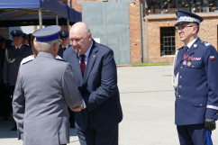 wojewódzkie obchody Święta Policji garnizonu śląskiego /fot. A. Kucharzewska/