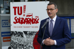Wizyta premiera Mateusza Morawieckiego w Jastrzębiu-Zdroju /fot. A. Kucharzewska/