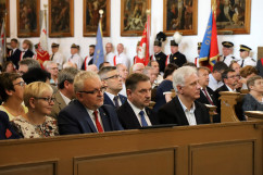 Galeria zdjęć z obchodów powstania NSZZ „Solidarność” oraz rocznicy pierwszego na Górnym Śląsku strajku w fabryce „Fazos” w Tarnowskich Górach /fot. A. Karendał/