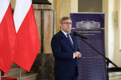 Briefing prasowy Wojewody Śląskiego dotyczący tarczy antykryzysowej /fot. A. Księżnik/