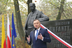 W Warszawie odsłonieto pomnik Wojciecha Korfantego /fot. A.Kucharzewska/