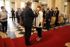 Wręczenie odznaczeń państwowych /fot. ŚUW/