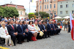Galeria zdjęć z obchodów powstania NSZZ „Solidarność” oraz rocznicy pierwszego na Górnym Śląsku strajku w fabryce „Fazos” w Tarnowskich Górach /fot. A. Karendał/