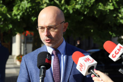 	Minister klimatu Michał Kurtyka z wizytą w województwie śląskim/fot. I. Matuszewska