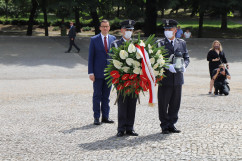 Obchody setnej rocznicy wybuchu II Powstania Śląskiego i Bitwy Warszawskiej /fot. ŚUW/