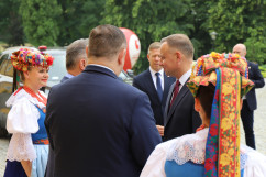 Wizyta prezydenta RP Andrzeja Dudy w województwie śląskim /fot. I. Matuszewska/