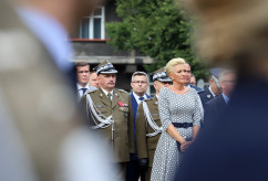 Zdjęcia z centralnych obchodów Święta Wojska Polskiego i 100. rocznicy wybuchu Powstań Śląskich w Katowicach /fot. Anna Karendał/