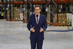 Wizyta premiera Mateusza Morawieckiego w firmie ZARYS w Zabrzu /fot. A. Księżnik/