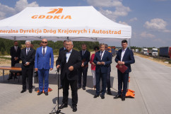Fotogaleria z uroczystego podpisania umowy na zaprojektowanie i wybudowanie ostatniego brakującego odcinka autostrady A1 w województwie śląskim / fot. I. Matuszewska