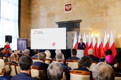 Galeria zdjęć z konferencji pn. „Program dla Śląska – dotychczasowe osiągnięcia” z udziałem premiera Mateusza Morawieckiego /fot. Anna Karendał/