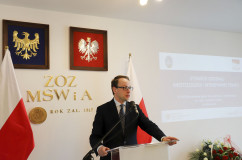 Galeria zdjęć z otwarcia nowoczesnego OIOMu w szpitalu MSWiA w Katowicach /fot. A. Karendał/