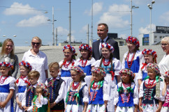 Galeria zdjęć z uroczystości obchodów 100. rocznicy zakończenia III Powstania Śląskiego z udziałem Prezydenta RP Andrzeja Dudy/foto: Filip Nowakowski i B. Półrolnik
