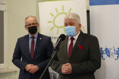Wizyta Ministra Zdrowia w Sosnowcu - konferencja prasowa /fot. A. Kucharzewska/
