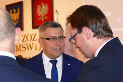 Podpisanie umowy na rozbudowę i doposażenie szpitala MSWiA w Katowicach /fot. A. Kucharzewska/