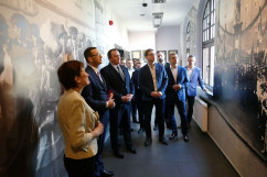 Premier Mateusz Morawiecki z wizytą w Muzeum Powstań Śląskich /fot. A. Kucharzewska/