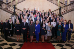 Zdjęcia z uroczystości wręczenia odznaczeń państwowych w ŚUW /fot. B. Półrolnik/