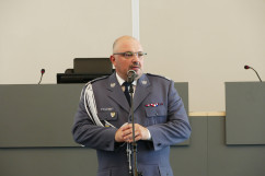 Galeria zdjęć z obchodów Święta Policji w Komendzie Wojewódzkiej Policji w Katowicach /fot. A. Kucharzewska/