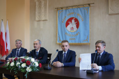 Galeria zdjęć z wizyty ministra Jerzego Kwiecińskiego w Koziegłowach / foto: I. Matuszewska/