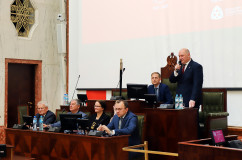 Galeria zdjęć z konferencji nt. Pomników Historii w Sali Sejmu Śląskiego /fot. A. Karendał/