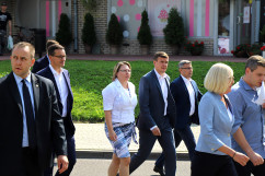 Galeria zdjęć z wizyty premiera Mateusza Morawieckiego w Tychach /fot. A Karendał/