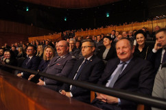 Jubileusz 45-lecia Orkiestry Komendy Wojewódzkiej Policji w Katowicach.
