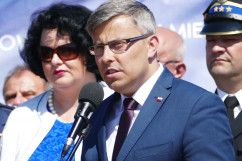 Galeria zdjęć z wizyt ministra spraw wewnętrznych i administracji w woj. śląskim /fot. A. Kucharzewska/