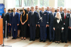 Zdjęcia z uroczystych obchodów 20-lecia powstania Szkoły Policji w Katowicach z udziałem I wicewojewody śląskiego /fot. Anna Herz/
