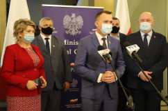 Konsultacje członka Rady Ministrów Michała Cieślaka z samorządowcami poświęcone projektowi „Samorząd 3.0: Rozwój bez barier” /fot. A. Księżnik/