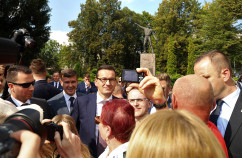 Galeria zdjęć z wizyty premiera Mateusza Morawieckiego w Tychach /fot. A Karendał/