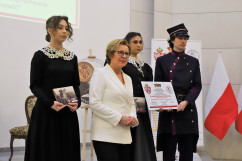 Uroczystość  z cyklu „Śladami Powstania Styczniowego w regionie częstochowskim” na Jasnej Górze. /fot. Tomasz Pasławski/