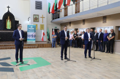 Wizyta premiera Mateusza Morawieckiego w Bytomiu /fot. A. Księżnik/