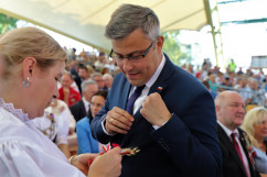 XIX Dożynki Województwa Śląskiego w Wiśle.