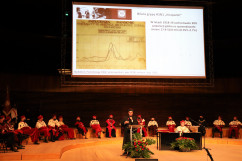 Wykład inauguracyjny, wygłoszony przez doc. Jaroszewicza/ fot. A. Herz