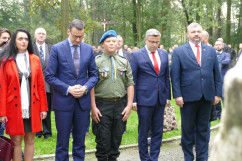 Prezes Rady Ministrów z wizytą w Pszczynie /fot. A. Kucharzewska/