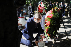 Uroczystości z okazji 81. rocznicy śmierci Wojciecha Korfantego /fot. A. Księżnik/
