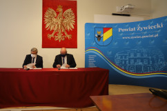 Wizyta wojewody śląskiego w powiecie żywieckim /fot. A. Księżnik/