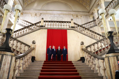 Galeria zdjęć z uroczystości podpisania umowy o współprowadzenie Teatru Dzieci Zagłębia oraz wizyty wicepremiera Glińskiego w ŚUW /fot. A. Karendał/