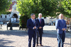 	Minister klimatu Michał Kurtyka z wizytą w województwie śląskim/fot. I. Matuszewska