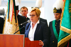 Zdjęcia z uroczystości odsłonięcia tablicy upamiętniającej tragiczną śmierć górników w KWK Zofiówka /fot. A. Kucharzewska/